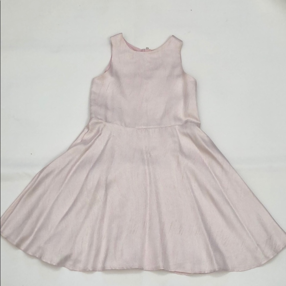 Blush dress with gold details